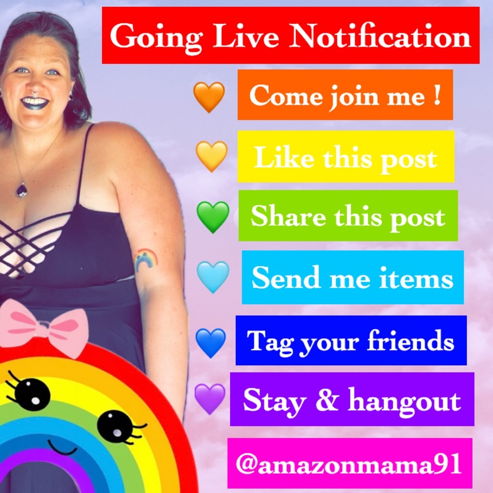 🌈 GOING LIVE POST, Like to get notified !!!